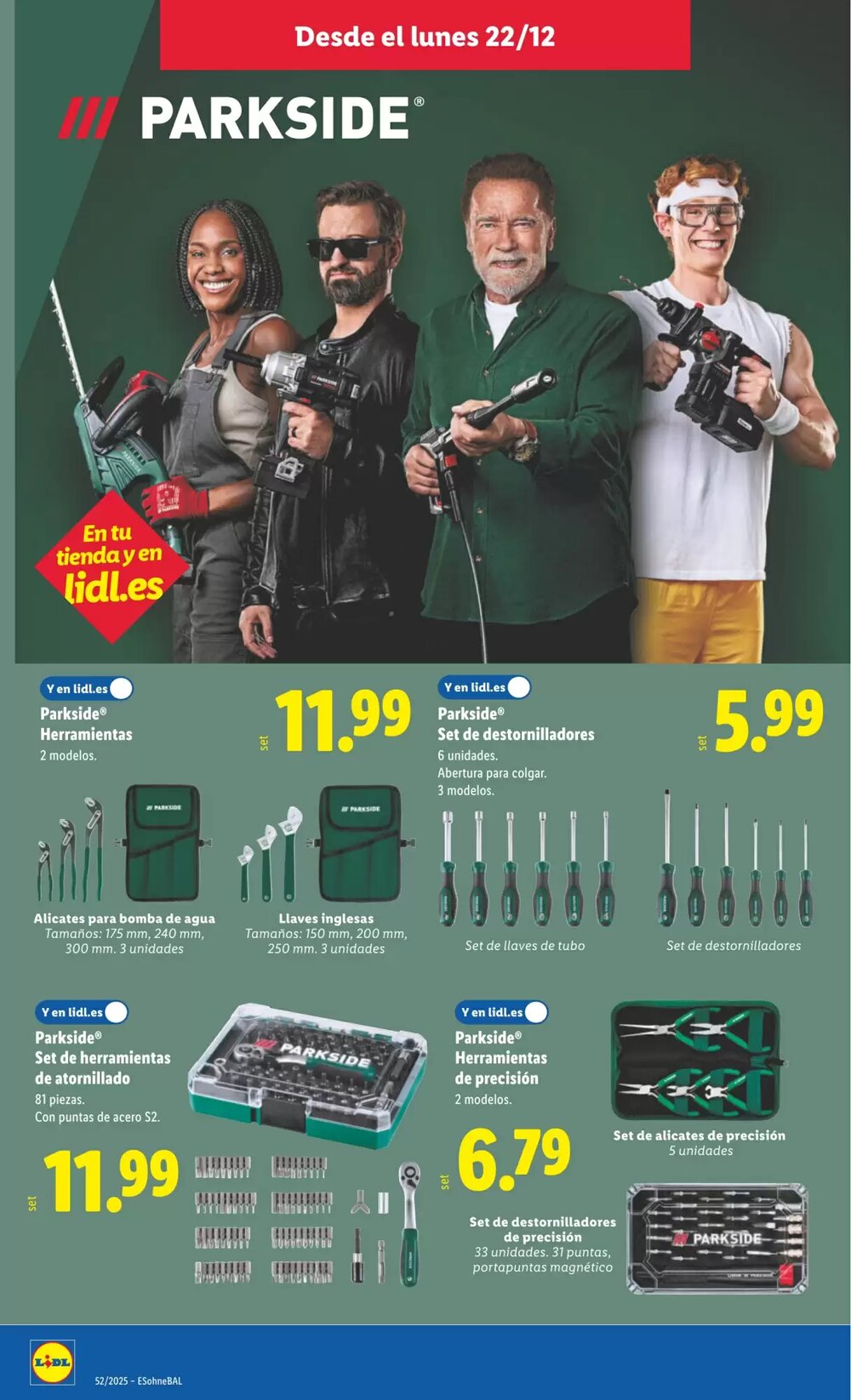 Folleto promocional de Lidl válido desde el 22/12/2025 - Página 10.