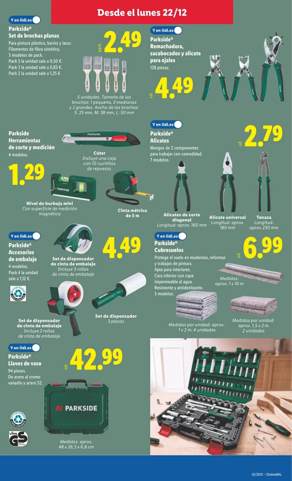 Folleto promocional de Lidl válido desde el 22/12/2025 - Página 11.