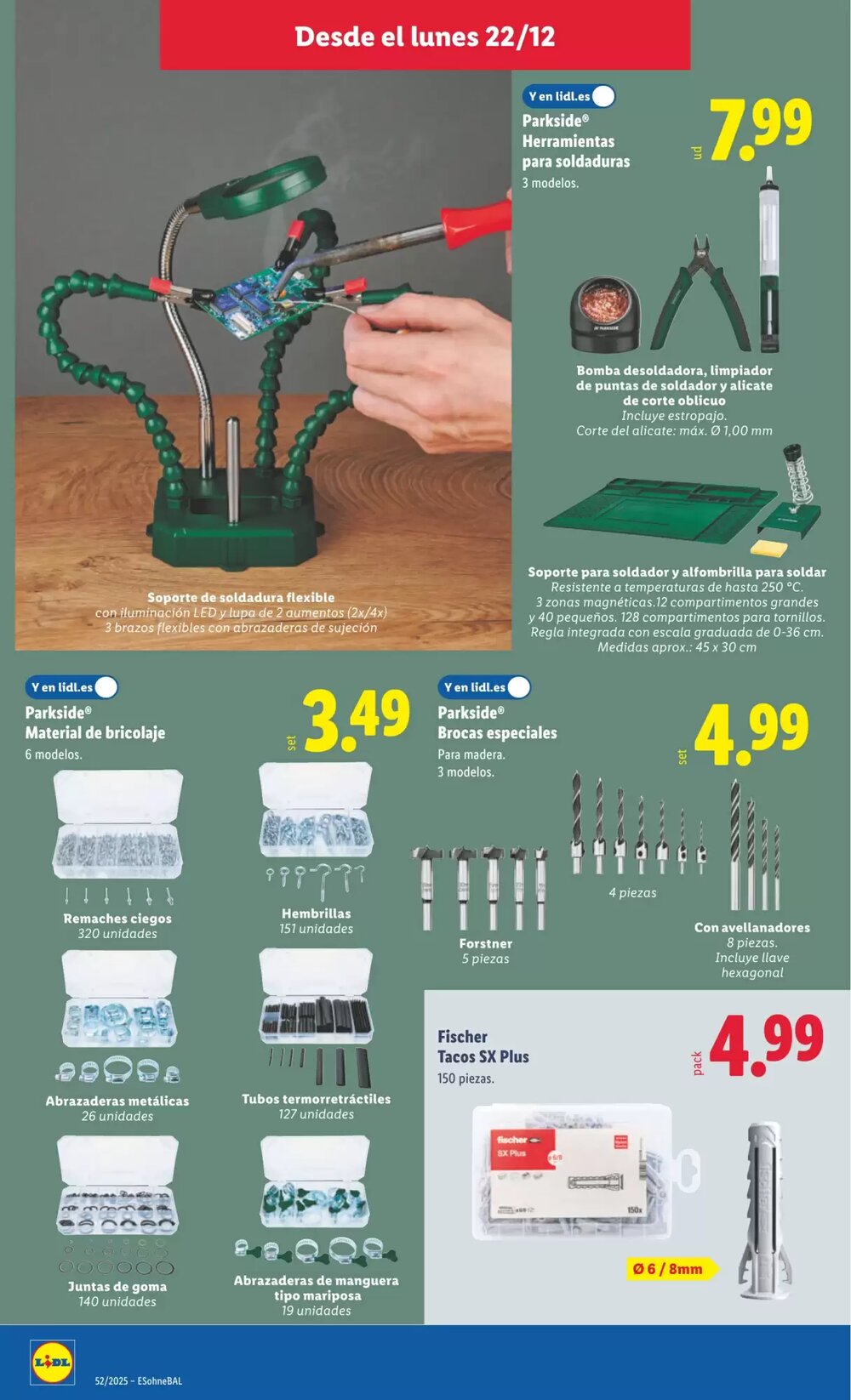 Folleto promocional de Lidl válido desde el 22/12/2025 - Página 12.