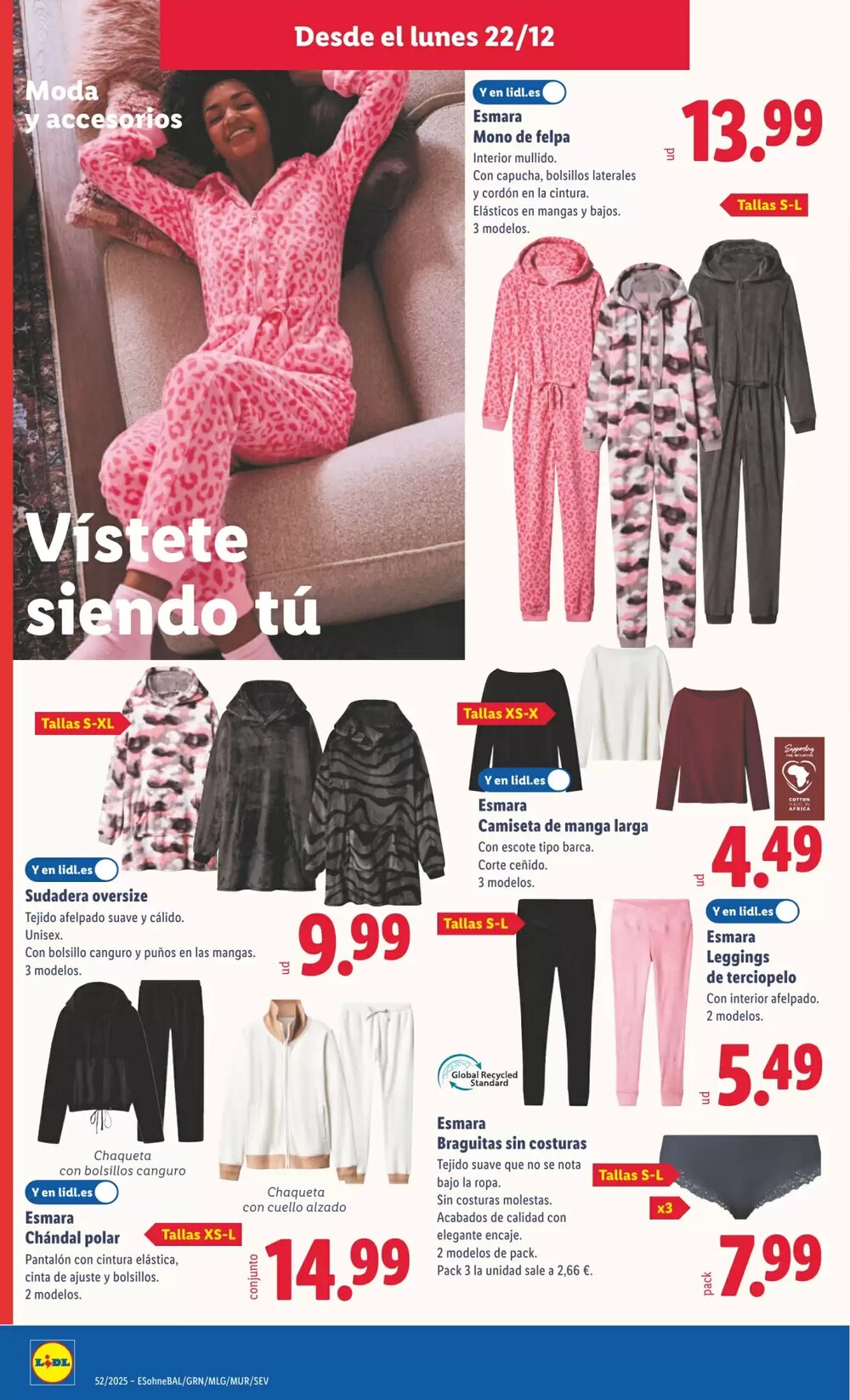 Folleto promocional de Lidl válido desde el 22/12/2025 - Página 14.