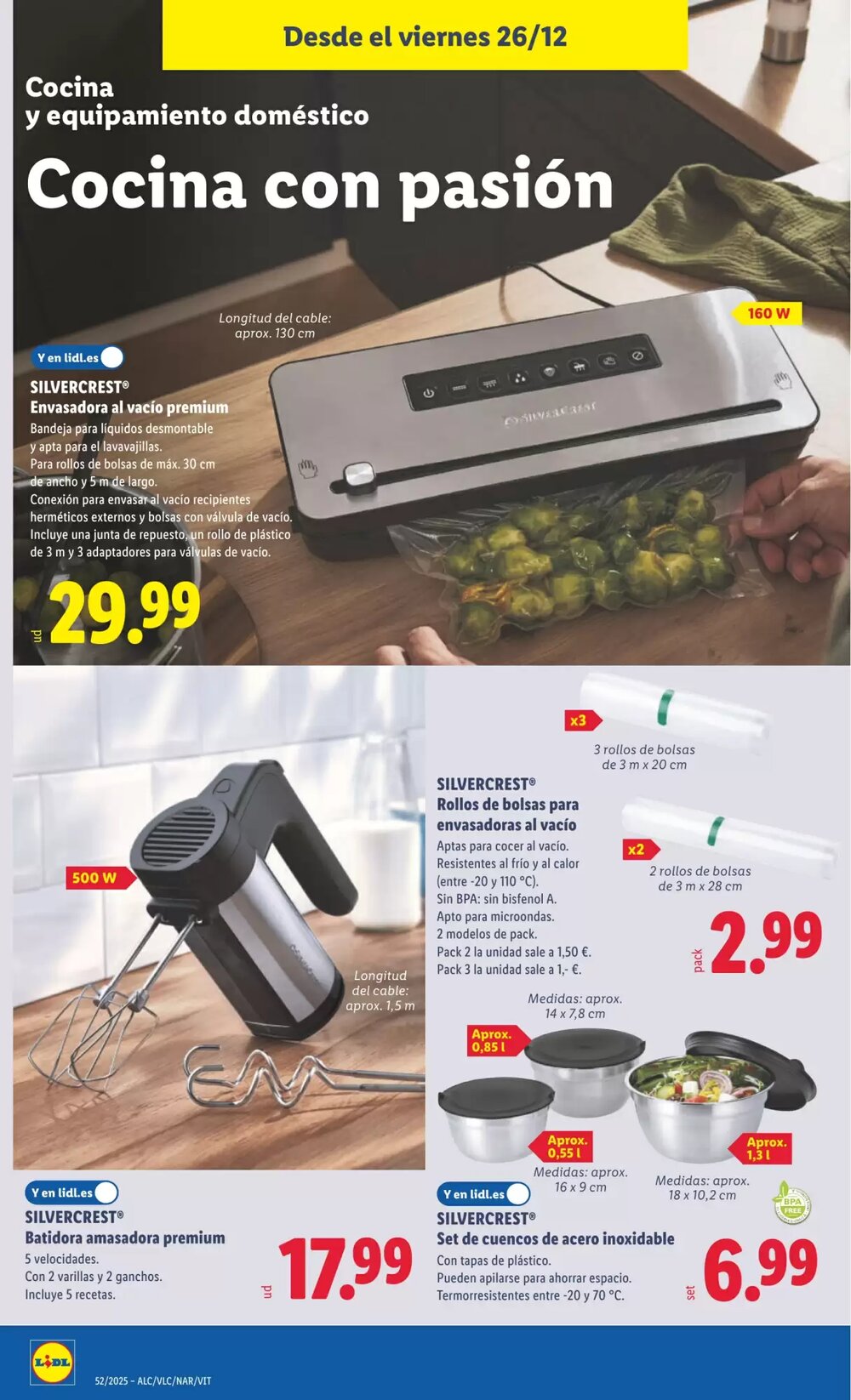 Folleto promocional de Lidl válido desde el 22/12/2025 - Página 24.