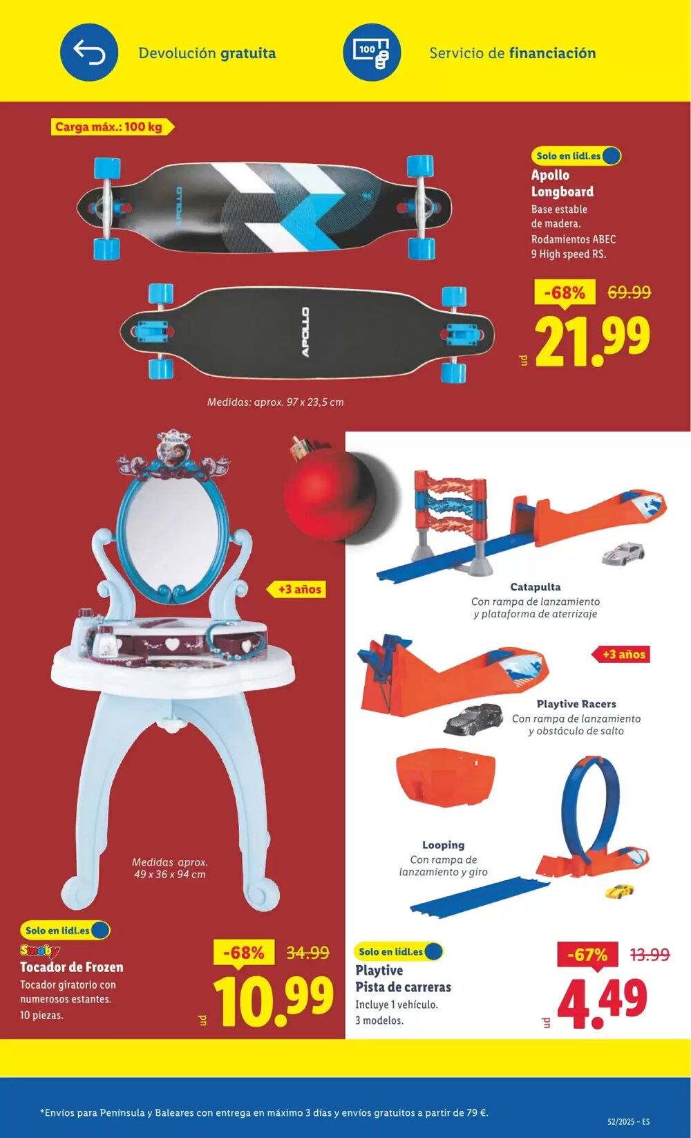 Folleto promocional de Lidl válido desde el 22/12/2025 - Página 3.