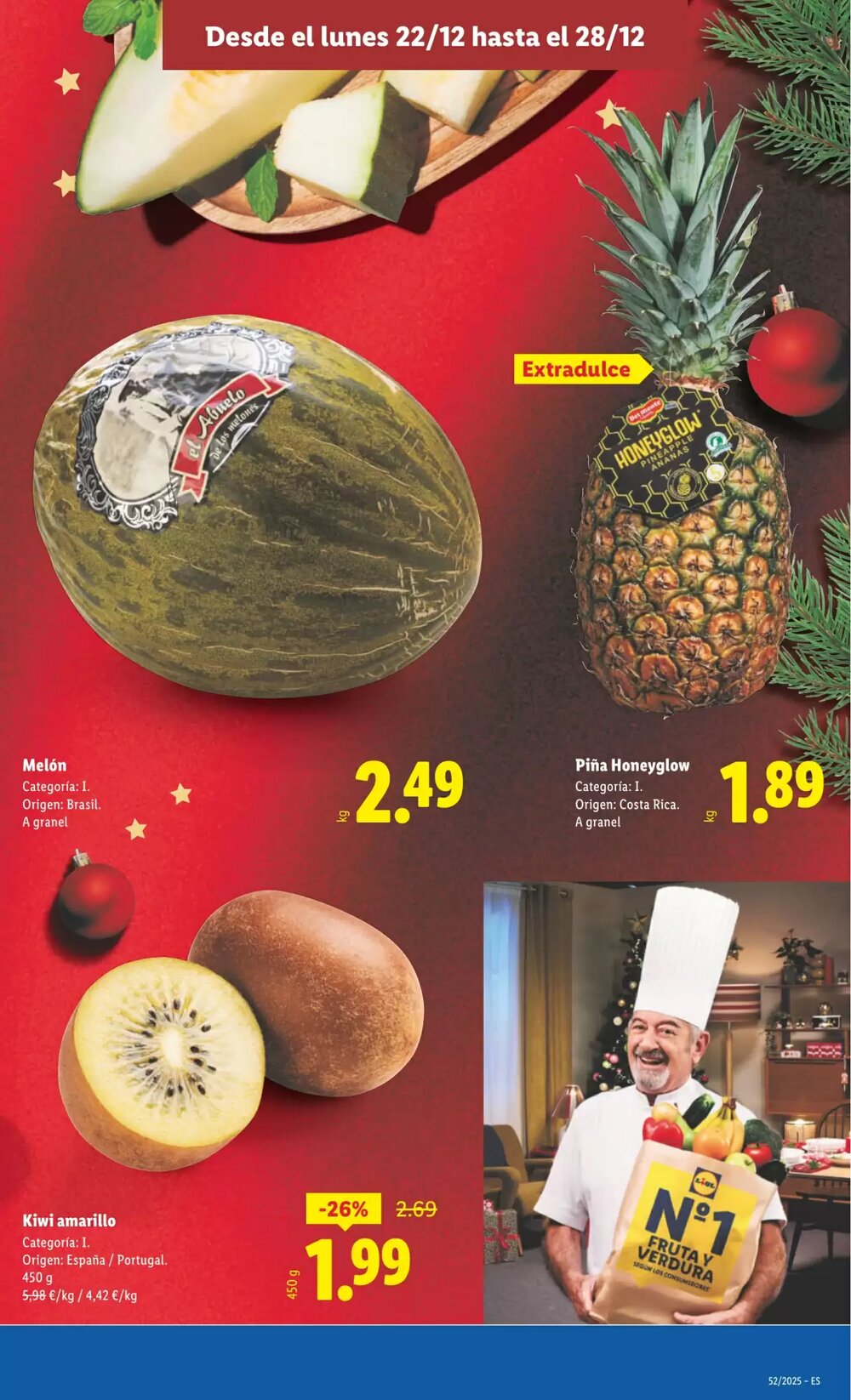Folleto promocional de Lidl válido desde el 22/12/2025 - Página 3.