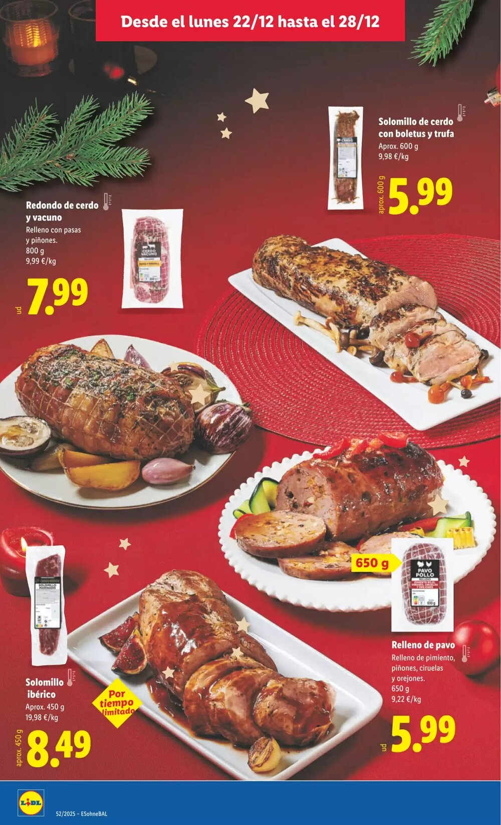 Folleto promocional de Lidl válido desde el 22/12/2025 - Página 6.