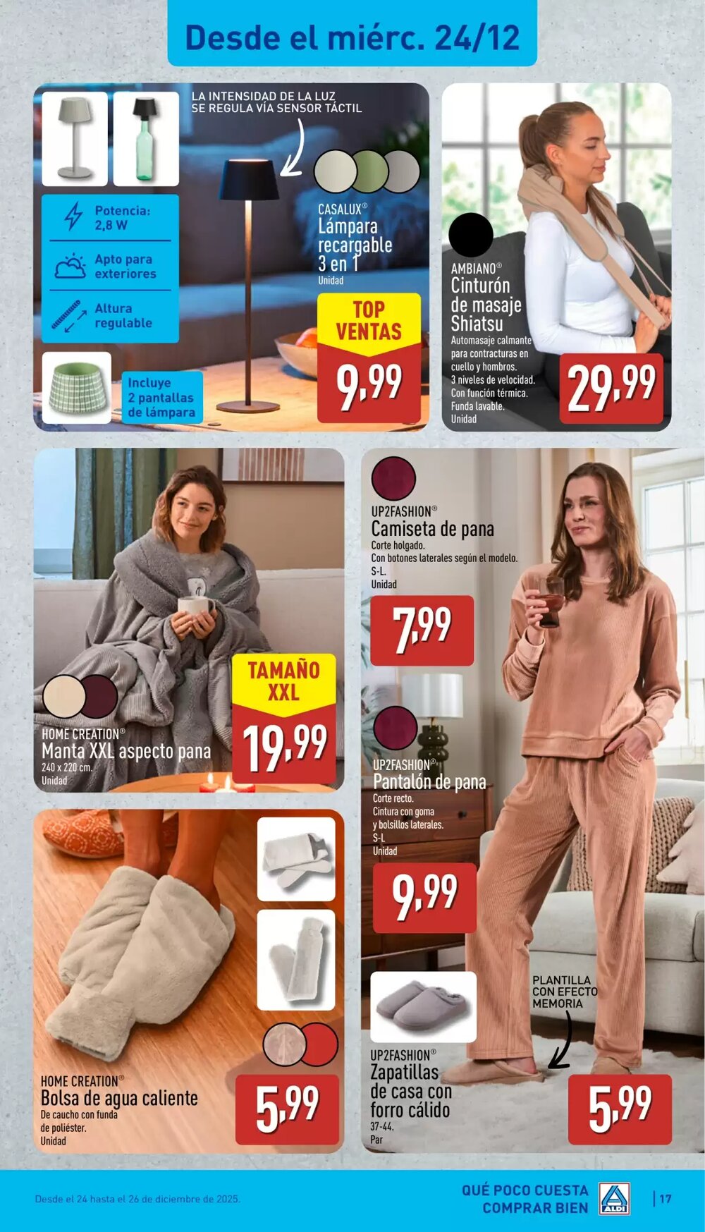 Folleto promocional de ALDI válido desde el 22/12/2025 - Página 17.