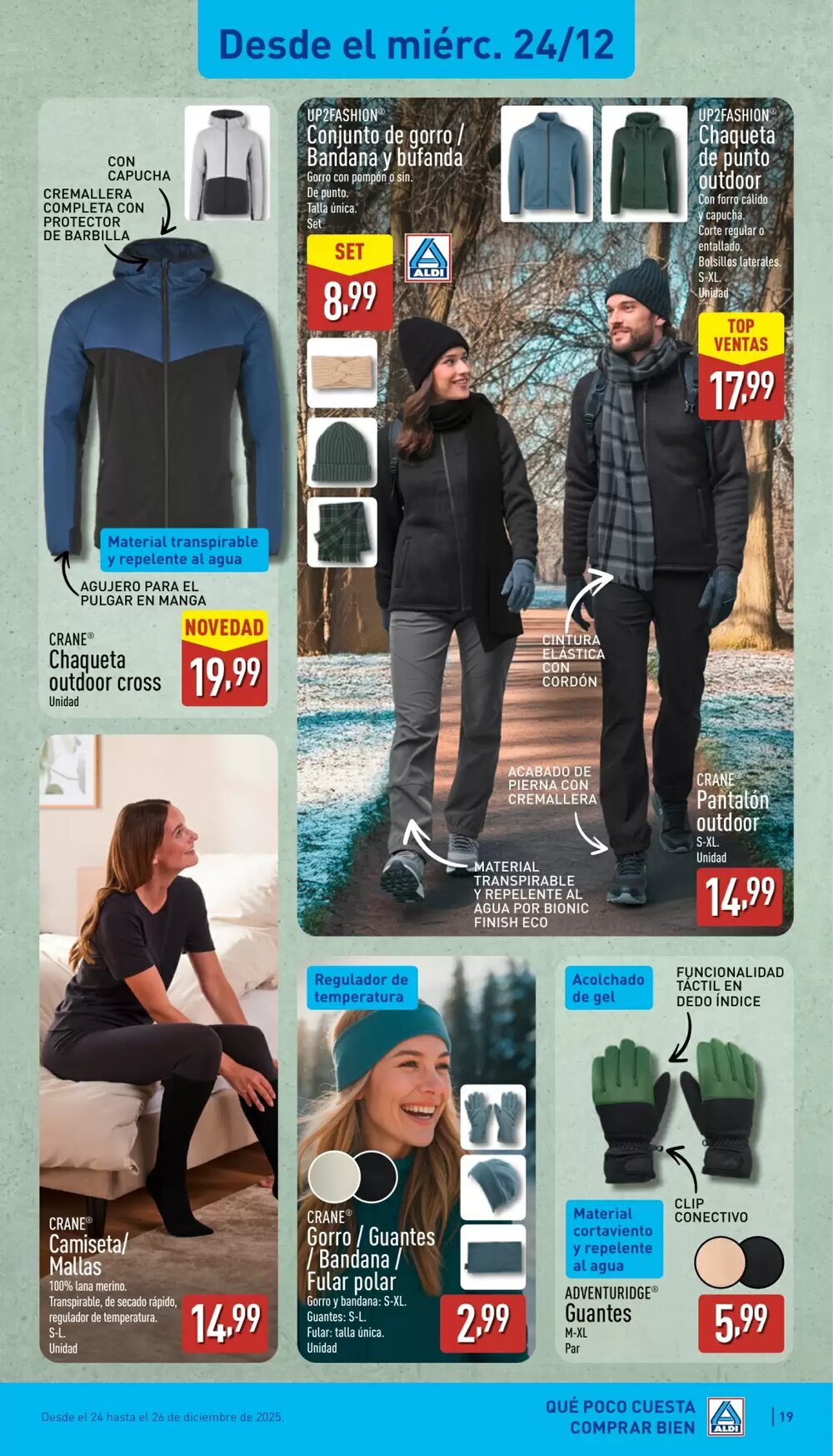 Folleto promocional de ALDI válido desde el 22/12/2025 - Página 19.