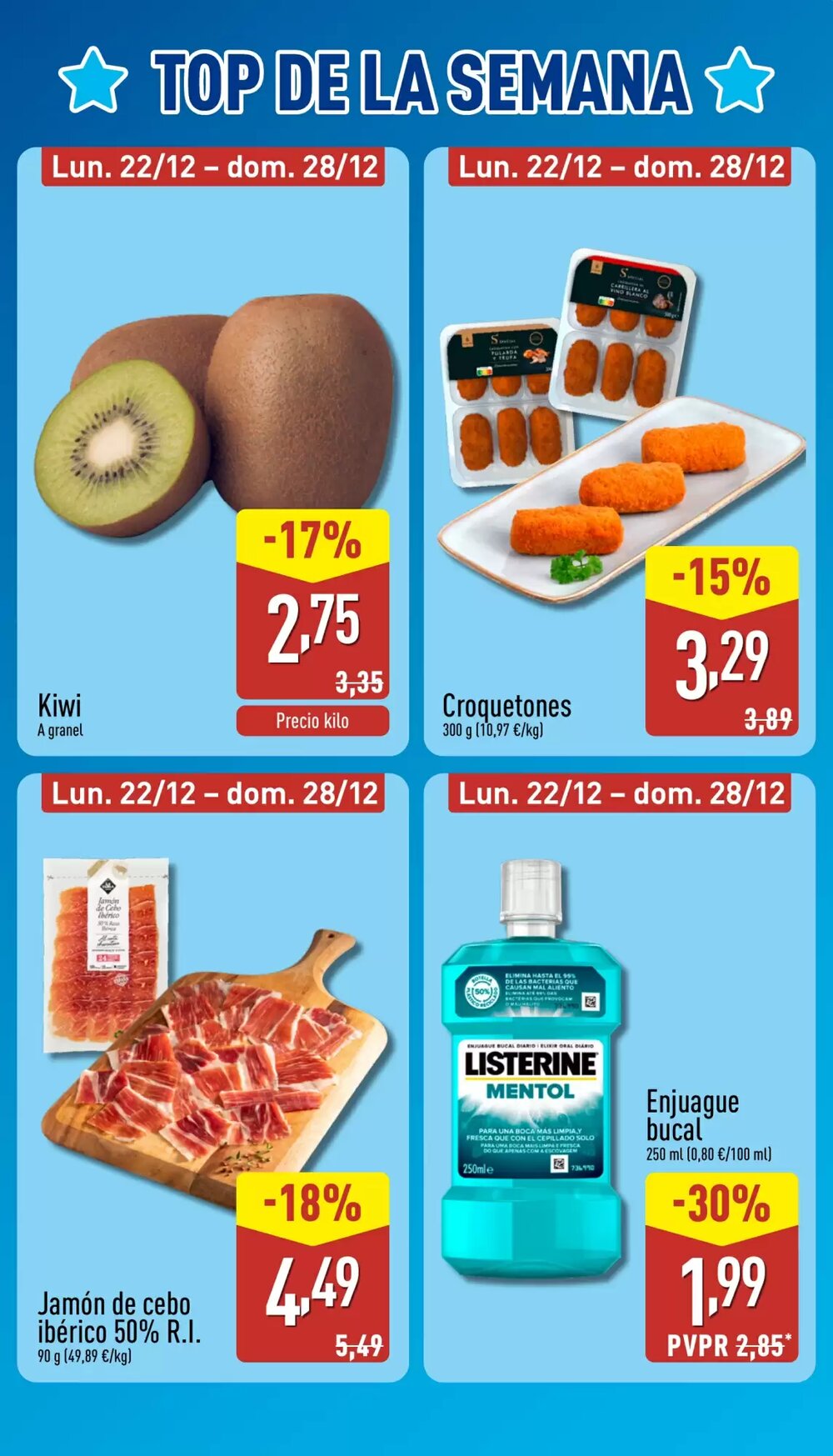 Folleto promocional de ALDI válido desde el 22/12/2025 - Página 2.