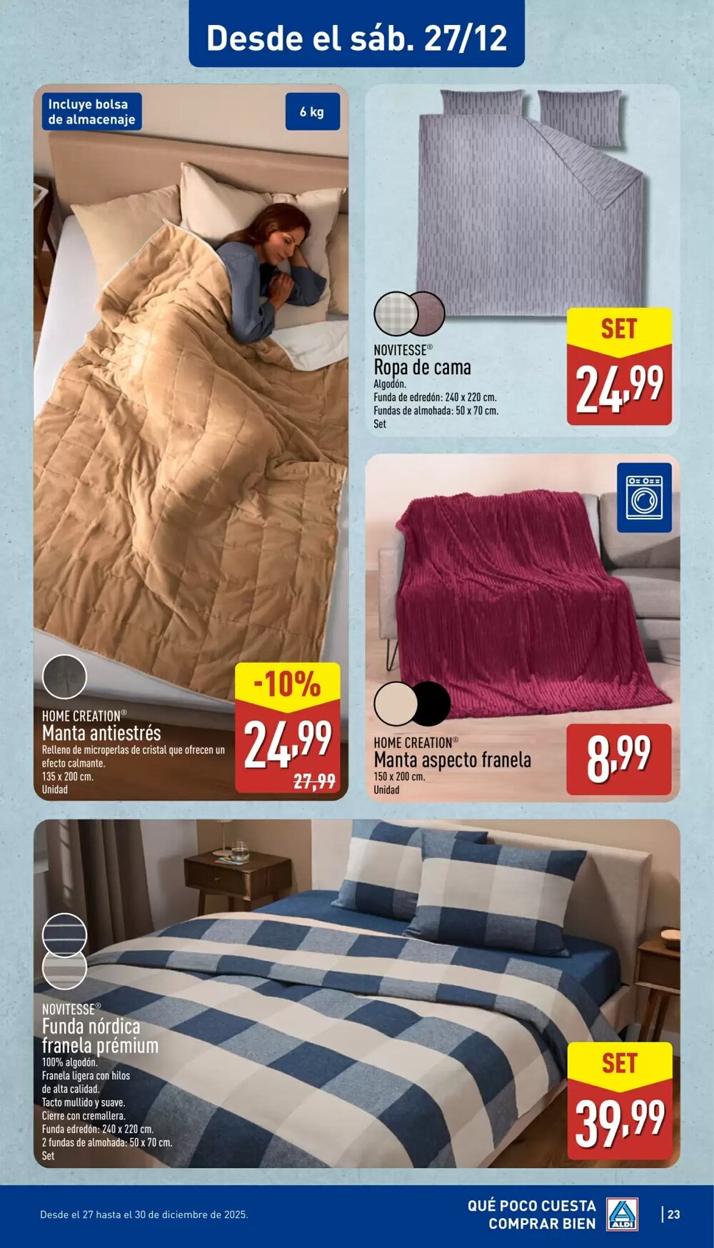 Folleto promocional de ALDI válido desde el 22/12/2025 - Página 23.