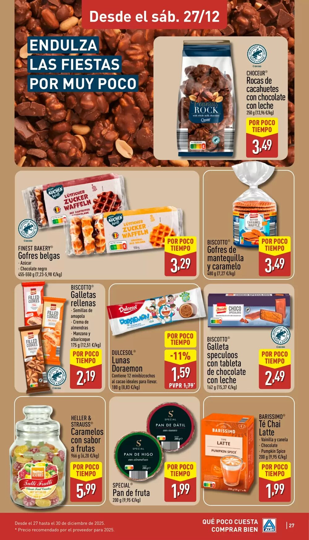 Folleto promocional de ALDI válido desde el 22/12/2025 - Página 27.