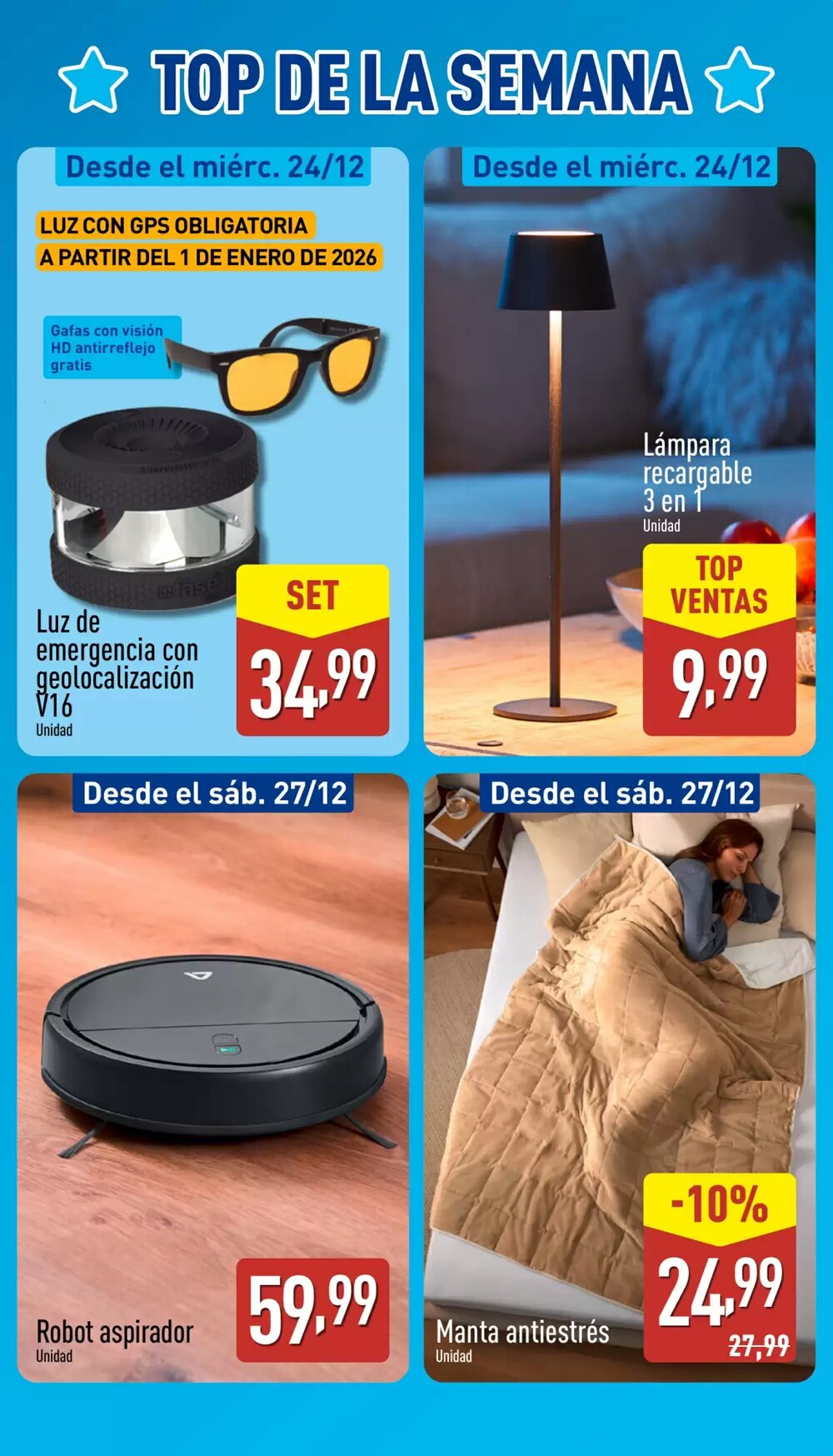 Folleto promocional de ALDI válido desde el 22/12/2025 - Página 3.
