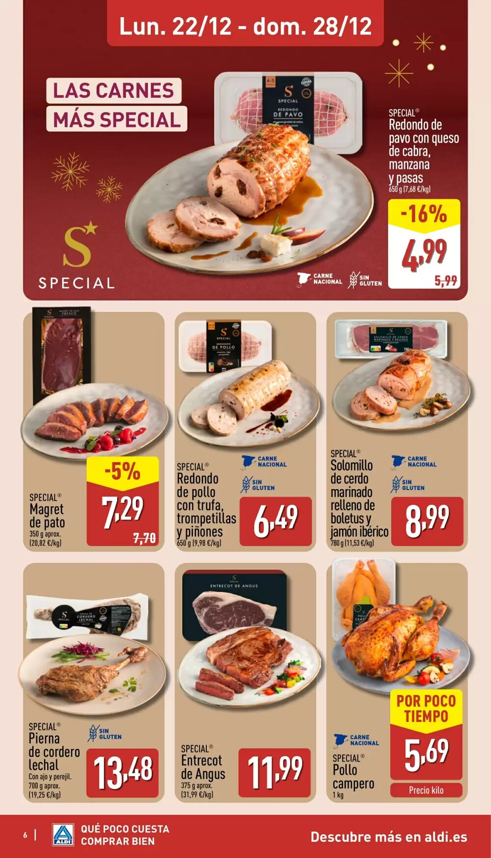 Folleto promocional de ALDI válido desde el 22/12/2025 - Página 6.