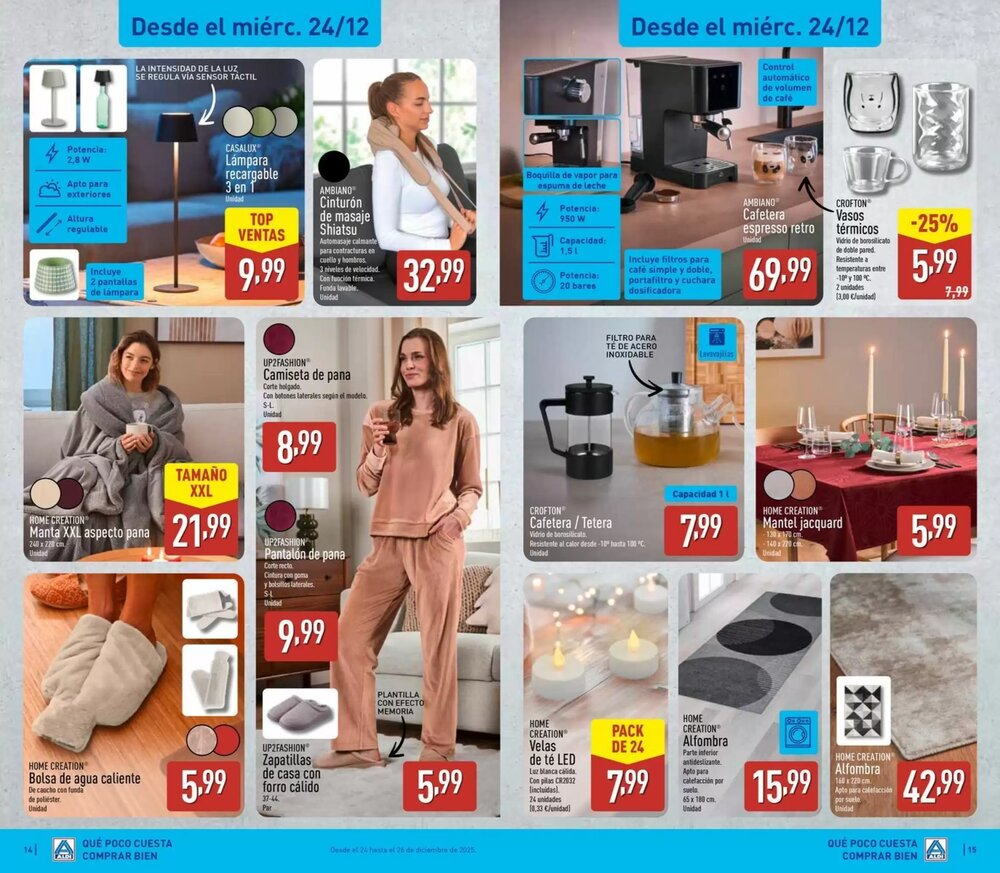 Folleto promocional de ALDI válido desde el 22/12/2025 - Página 8.