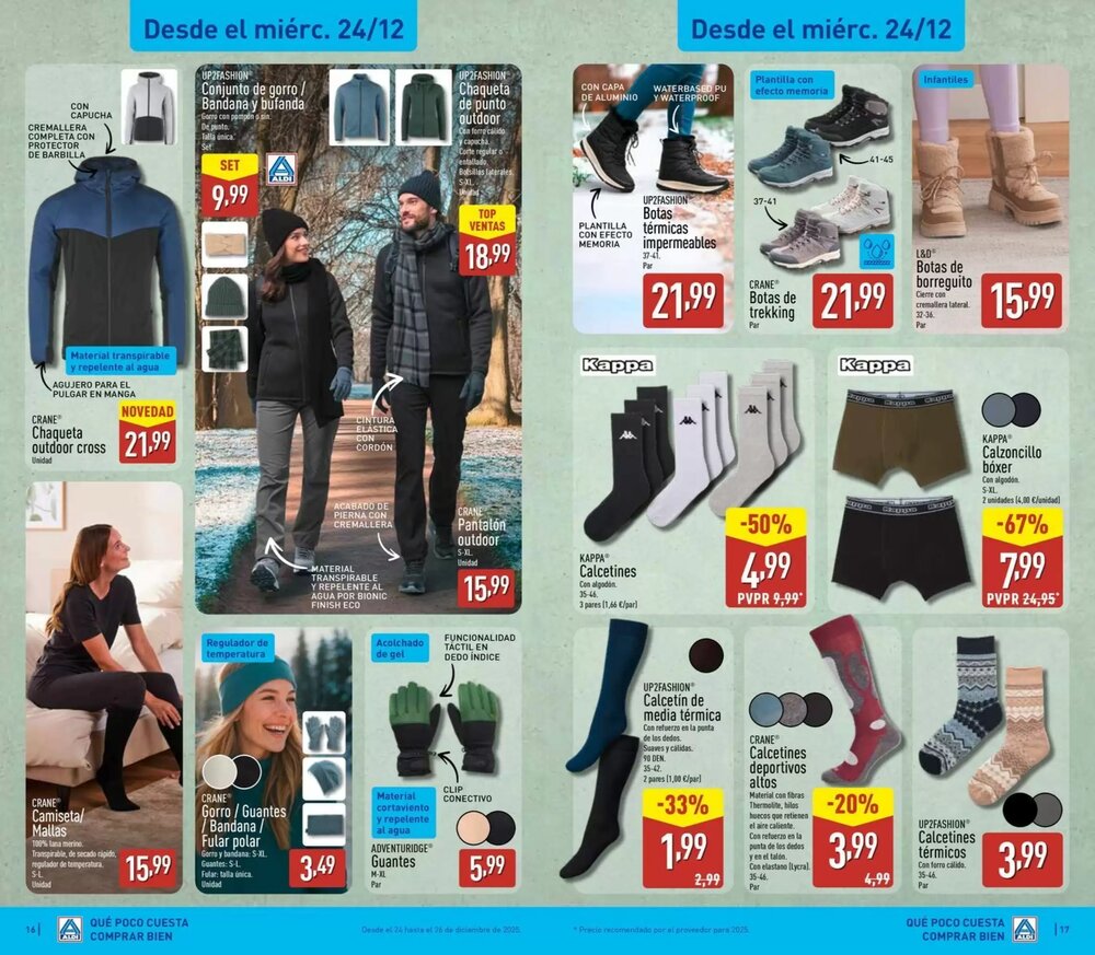 Folleto promocional de ALDI válido desde el 22/12/2025 - Página 9.