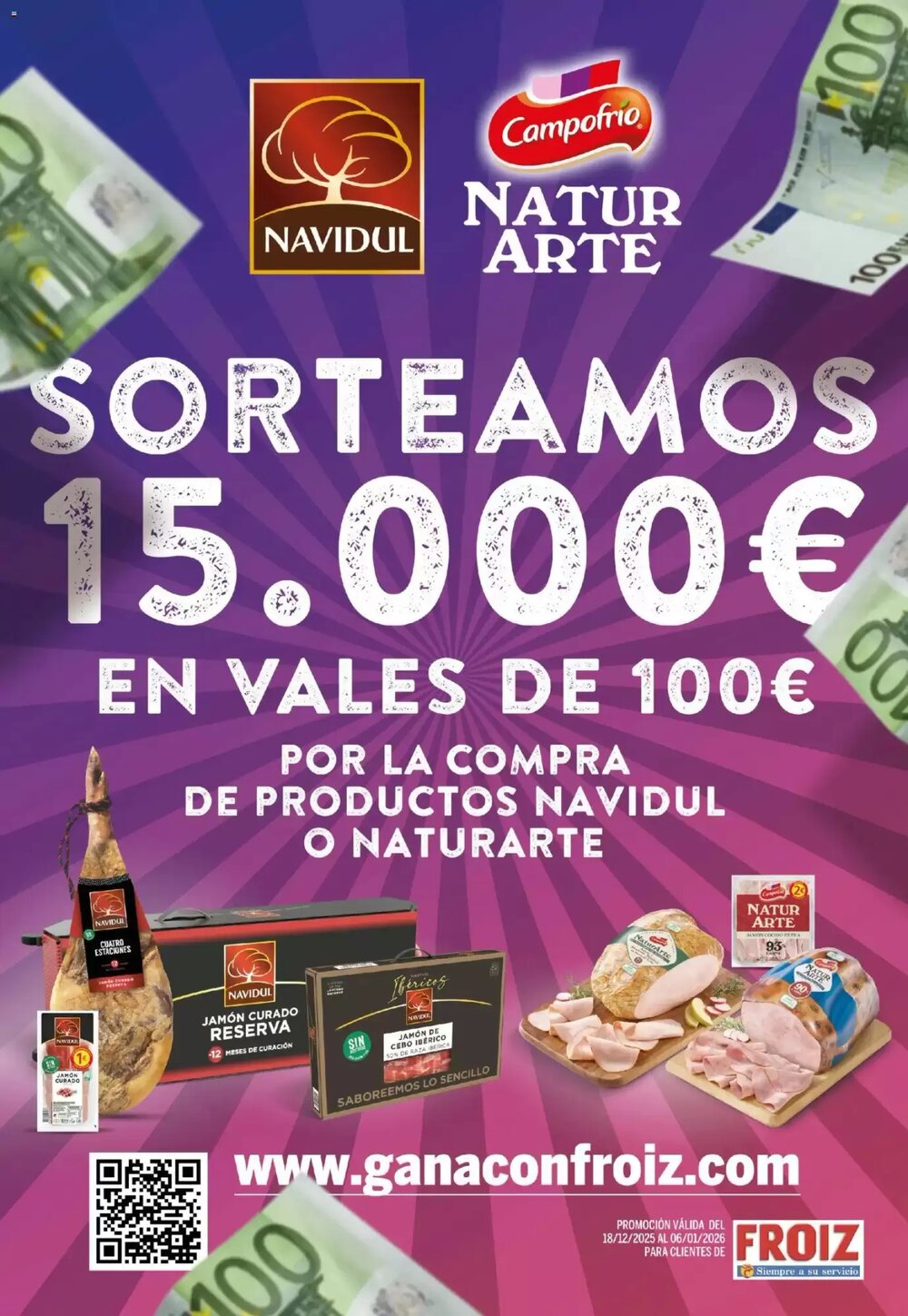 Folleto promocional de FROIZ válido desde el 22/12/2025 - Página 4.