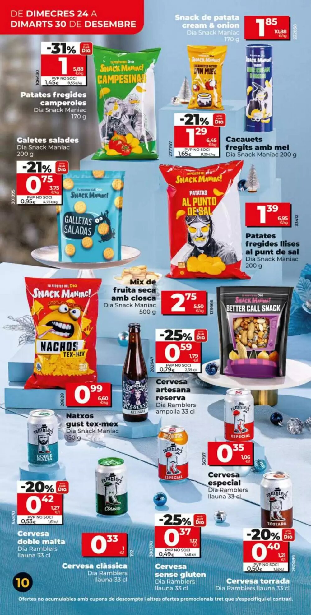 Folleto promocional de Dia válido desde el 24/12/2025 - Página 10.