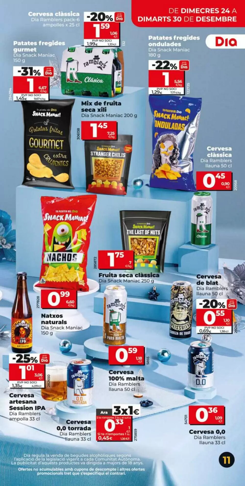 Folleto promocional de Dia válido desde el 24/12/2025 - Página 11.