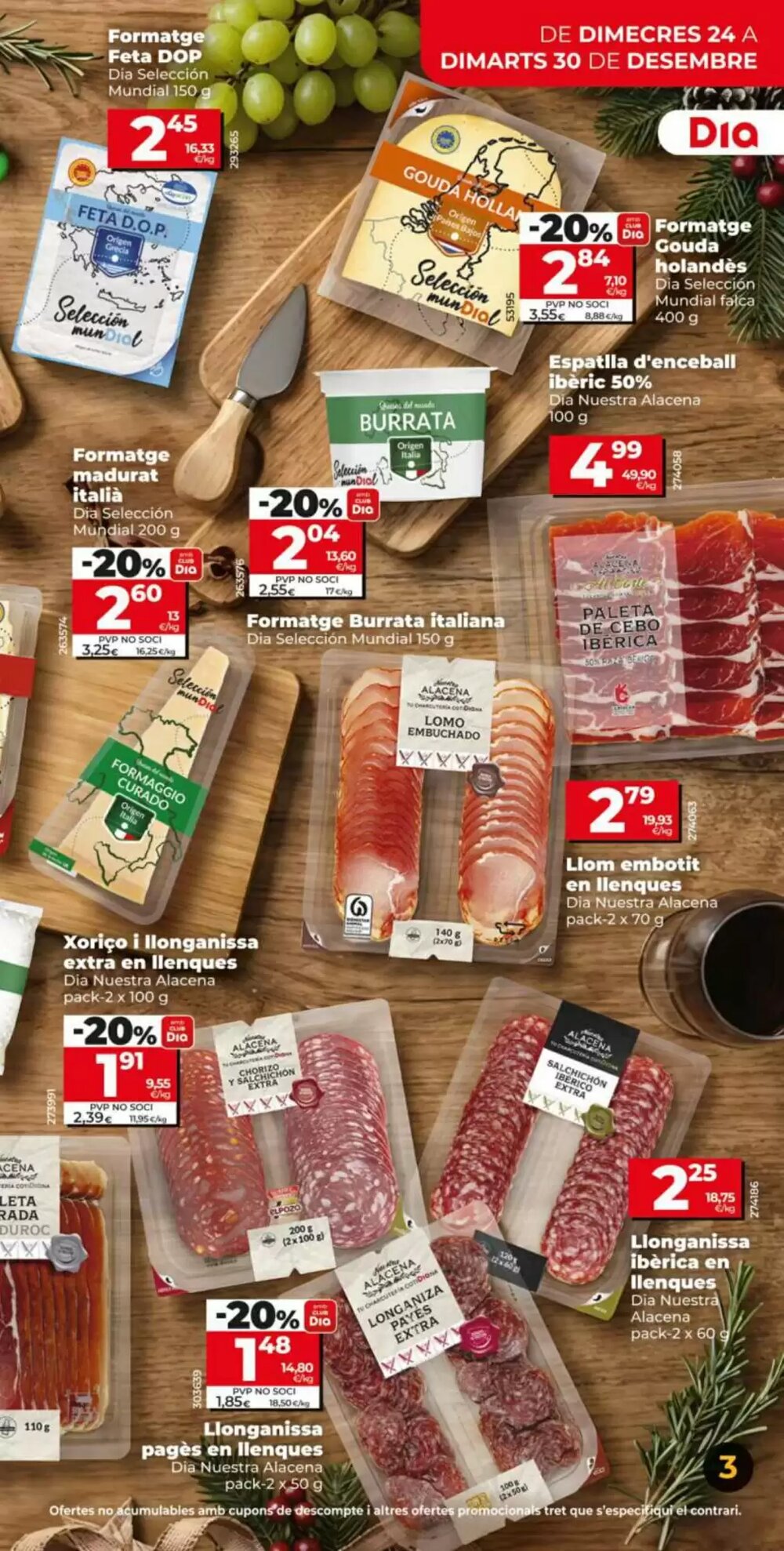 Folleto promocional de Dia válido desde el 24/12/2025 - Página 3.