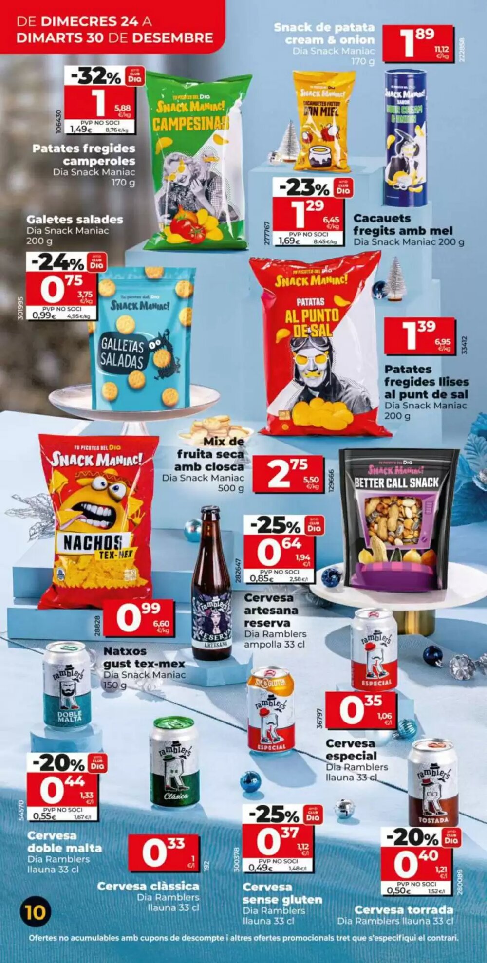 Folleto promocional de Dia válido desde el 24/12/2025 - Página 10.