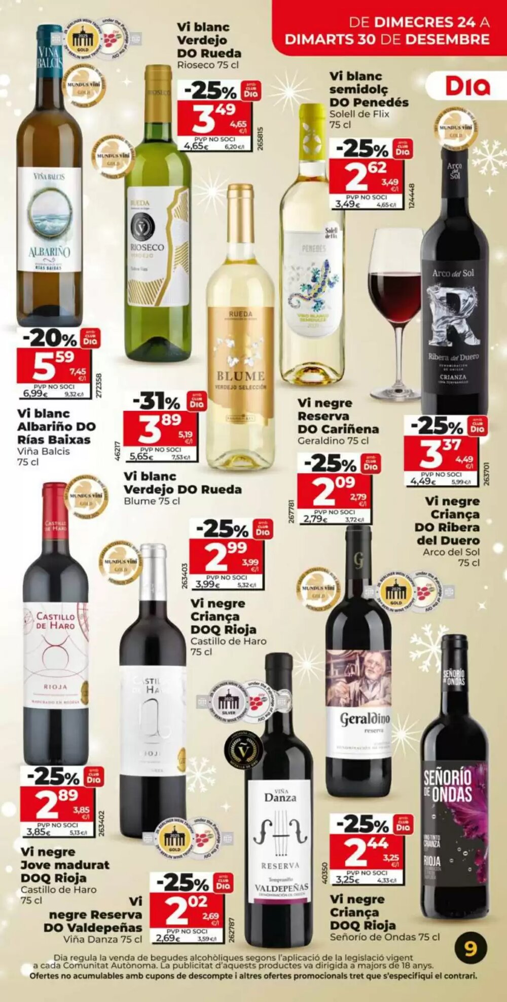 Folleto promocional de Dia válido desde el 24/12/2025 - Página 9.