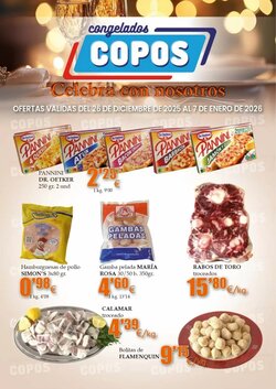 Folleto promocional de Congelados Copos válido desde el 26/12/2025