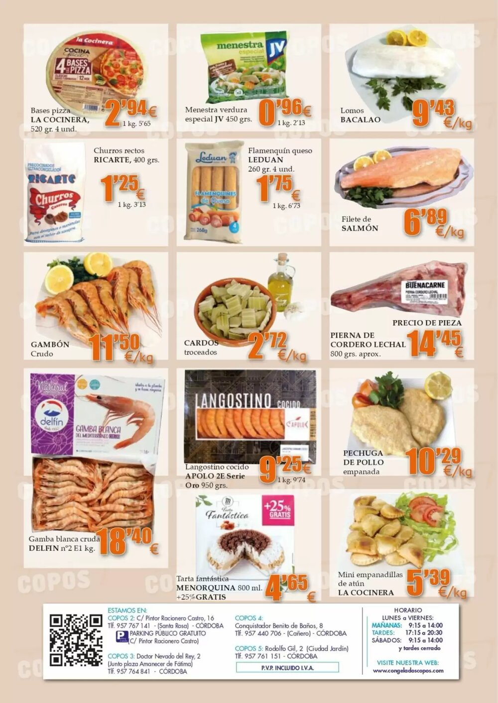 Folleto promocional de Congelados Copos válido desde el 26/12/2025 - Página 2.