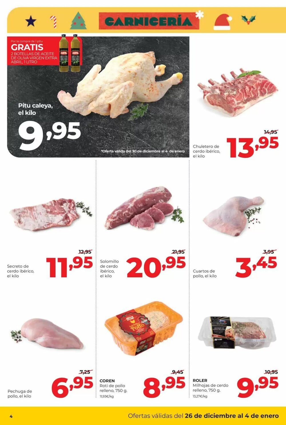 Folleto promocional de Alimerka válido desde el 26/12/2025 - Página 4.
