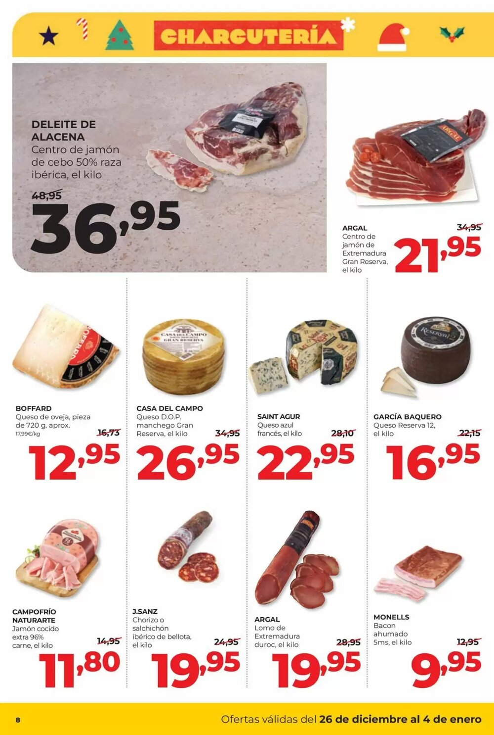 Folleto promocional de Alimerka válido desde el 26/12/2025 - Página 8.