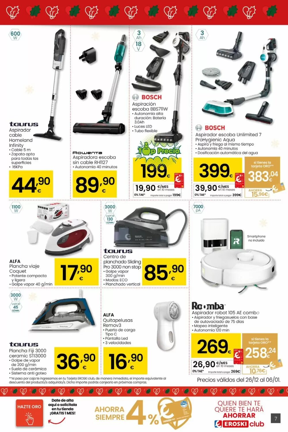 Folleto promocional de Eroski válido desde el 26/12/2025 - Página 7.