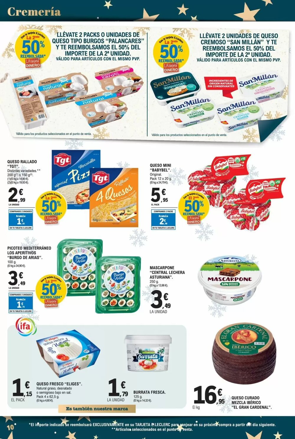 Folleto promocional de E.Leclerc válido desde el 26/12/2025 - Página 10.