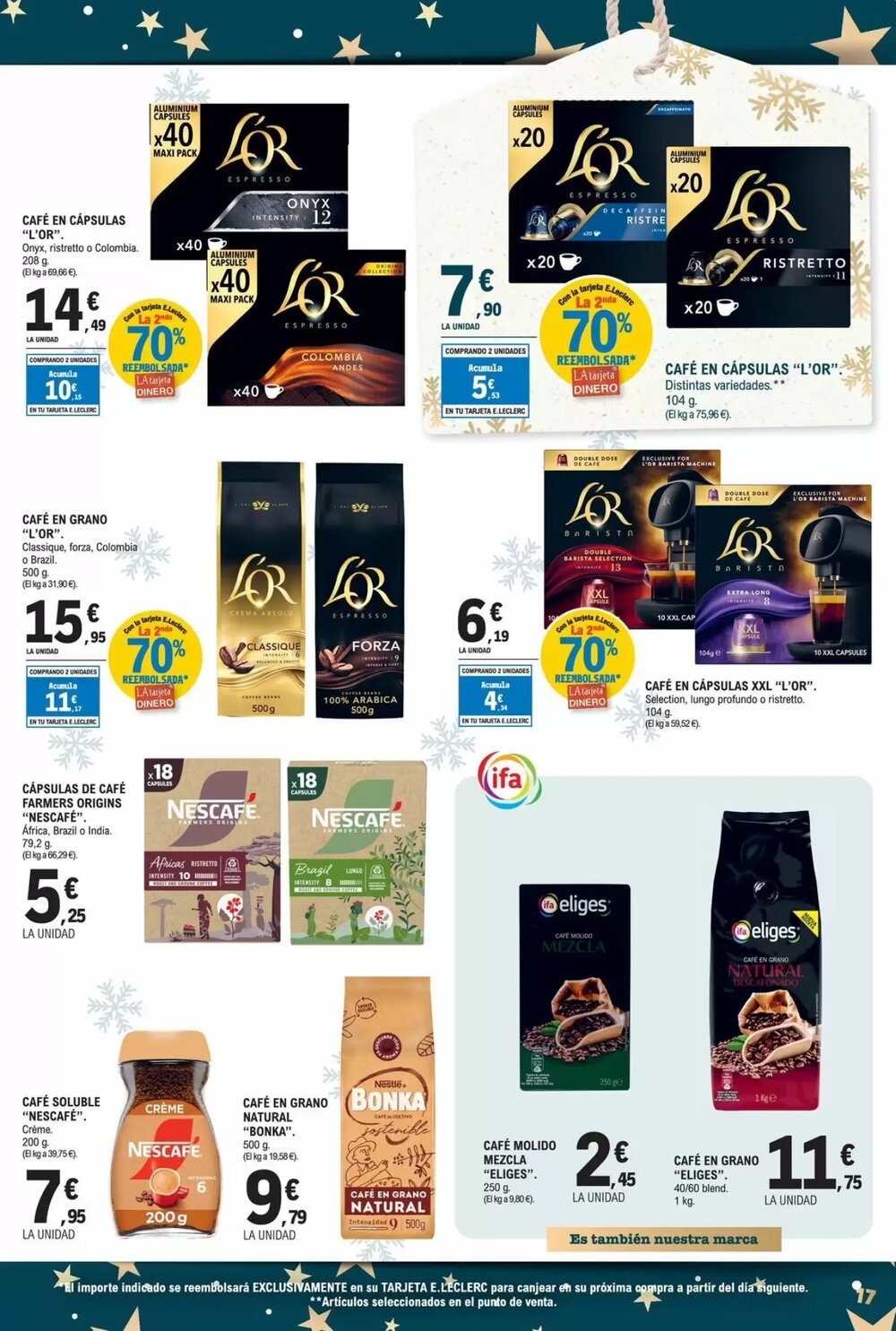 Folleto promocional de E.Leclerc válido desde el 26/12/2025 - Página 17.