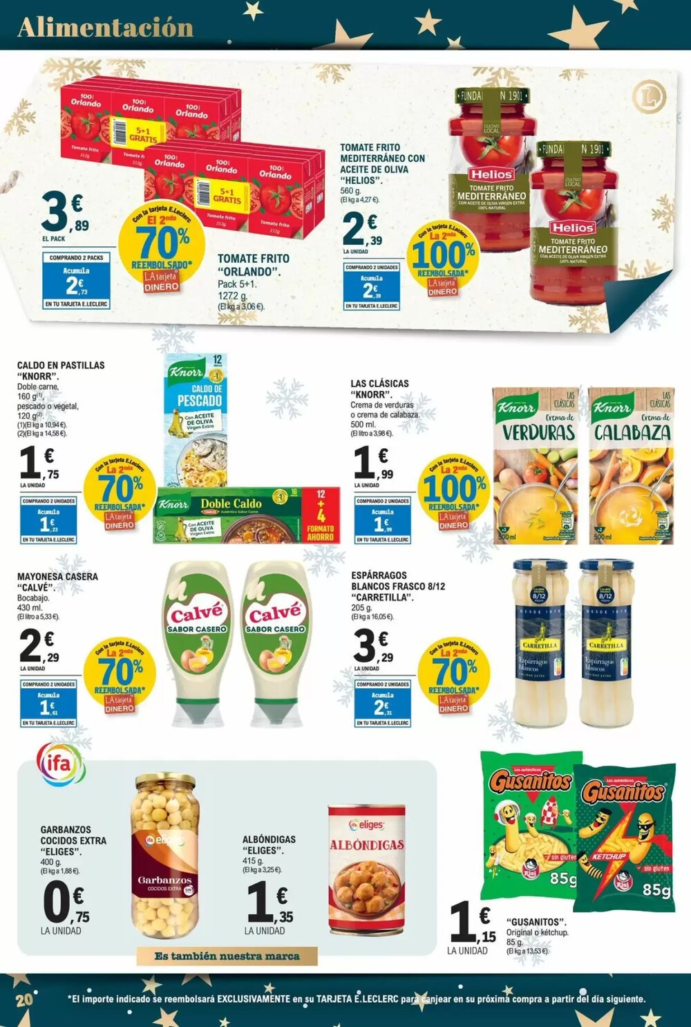 Folleto promocional de E.Leclerc válido desde el 26/12/2025 - Página 20.