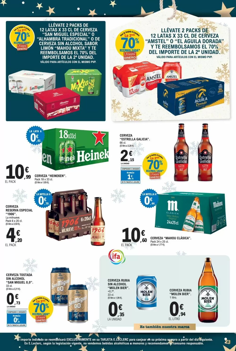 Folleto promocional de E.Leclerc válido desde el 26/12/2025 - Página 23.