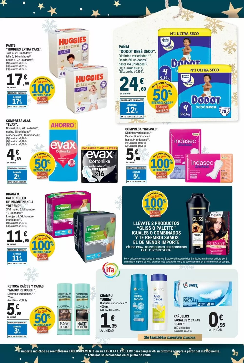 Folleto promocional de E.Leclerc válido desde el 26/12/2025 - Página 31.