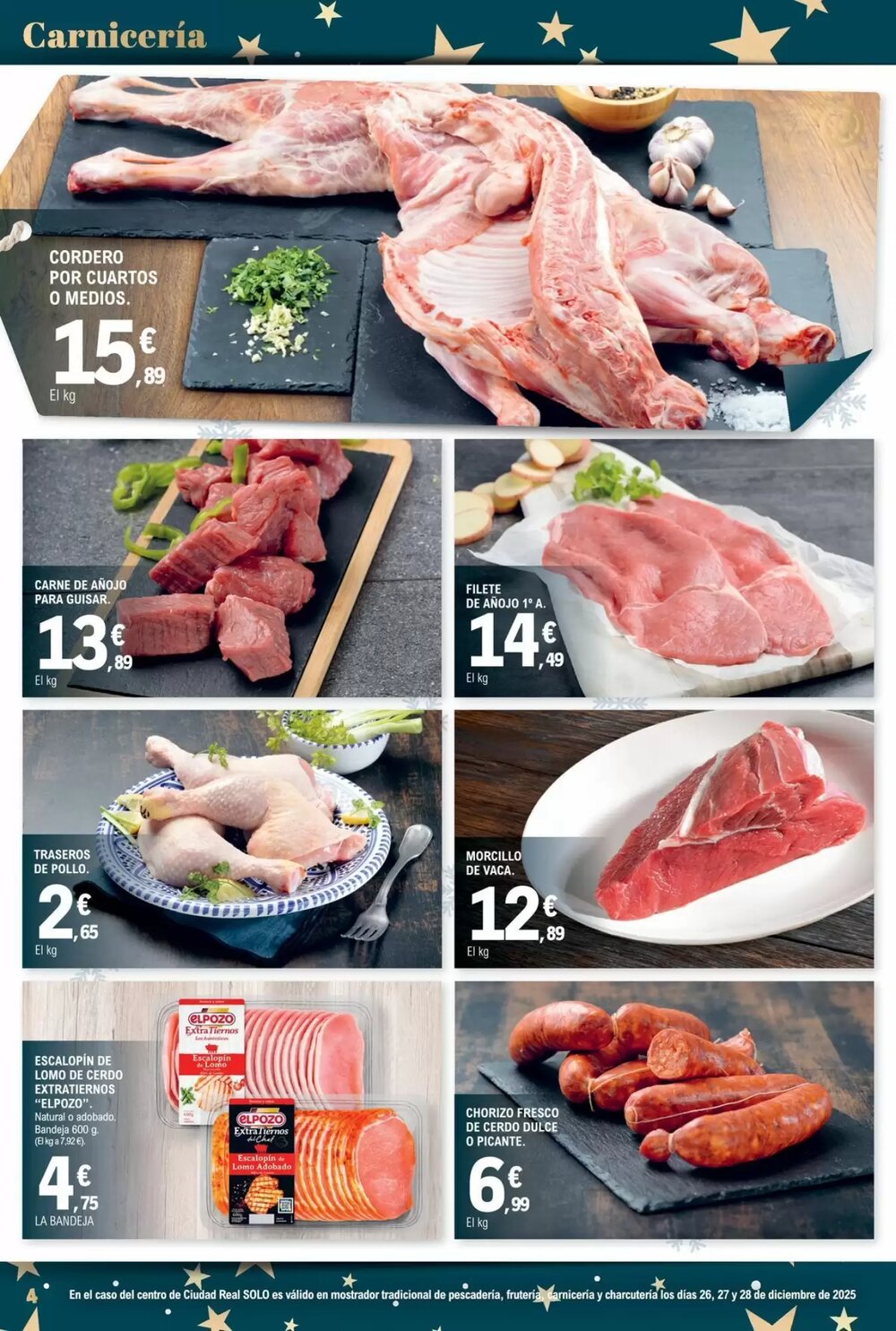 Folleto promocional de E.Leclerc válido desde el 26/12/2025 - Página 4.