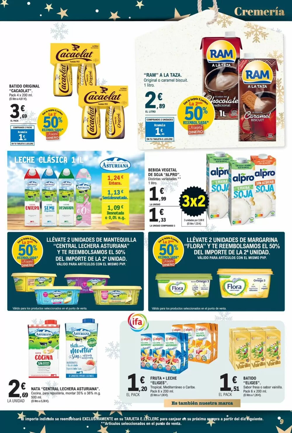 Folleto promocional de E.Leclerc válido desde el 26/12/2025 - Página 9.