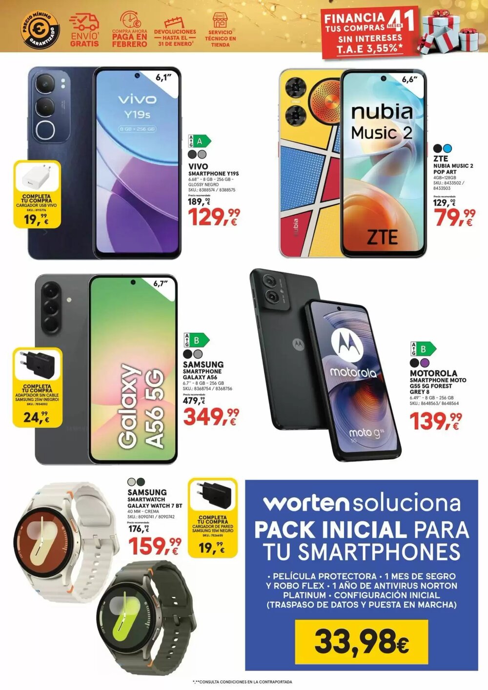 Folleto promocional de Worten válido desde el 26/12/2025 - Página 10.