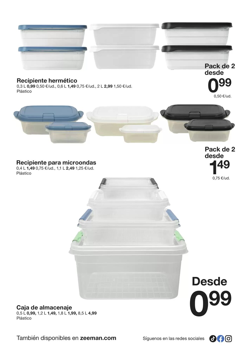 Folleto promocional de Zeeman válido desde el 27/12/2025 - Página 10.