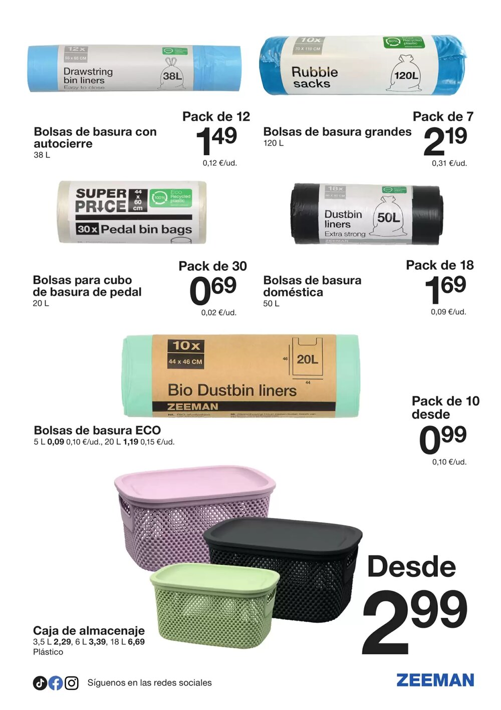 Folleto promocional de Zeeman válido desde el 27/12/2025 - Página 11.