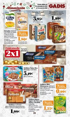 Folleto promocional de Gadis válido desde el 27/12/2025 - Página 22.
