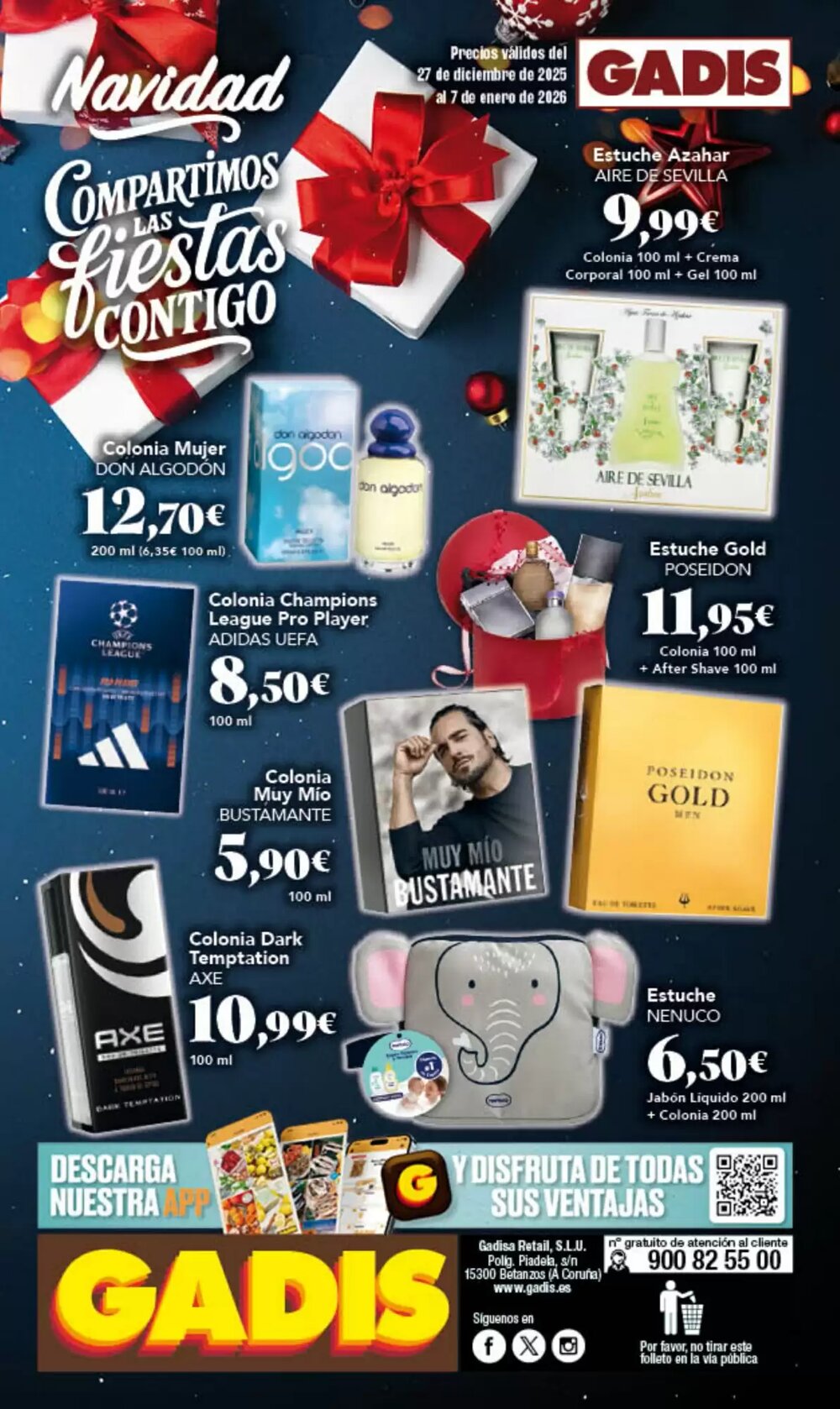 Folleto promocional de Gadis válido desde el 27/12/2025 - Página 44.
