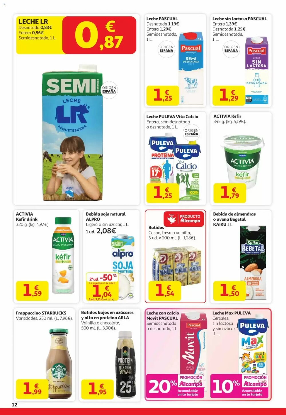 Folleto promocional de Alcampo válido desde el 29/12/2025 - Página 12.