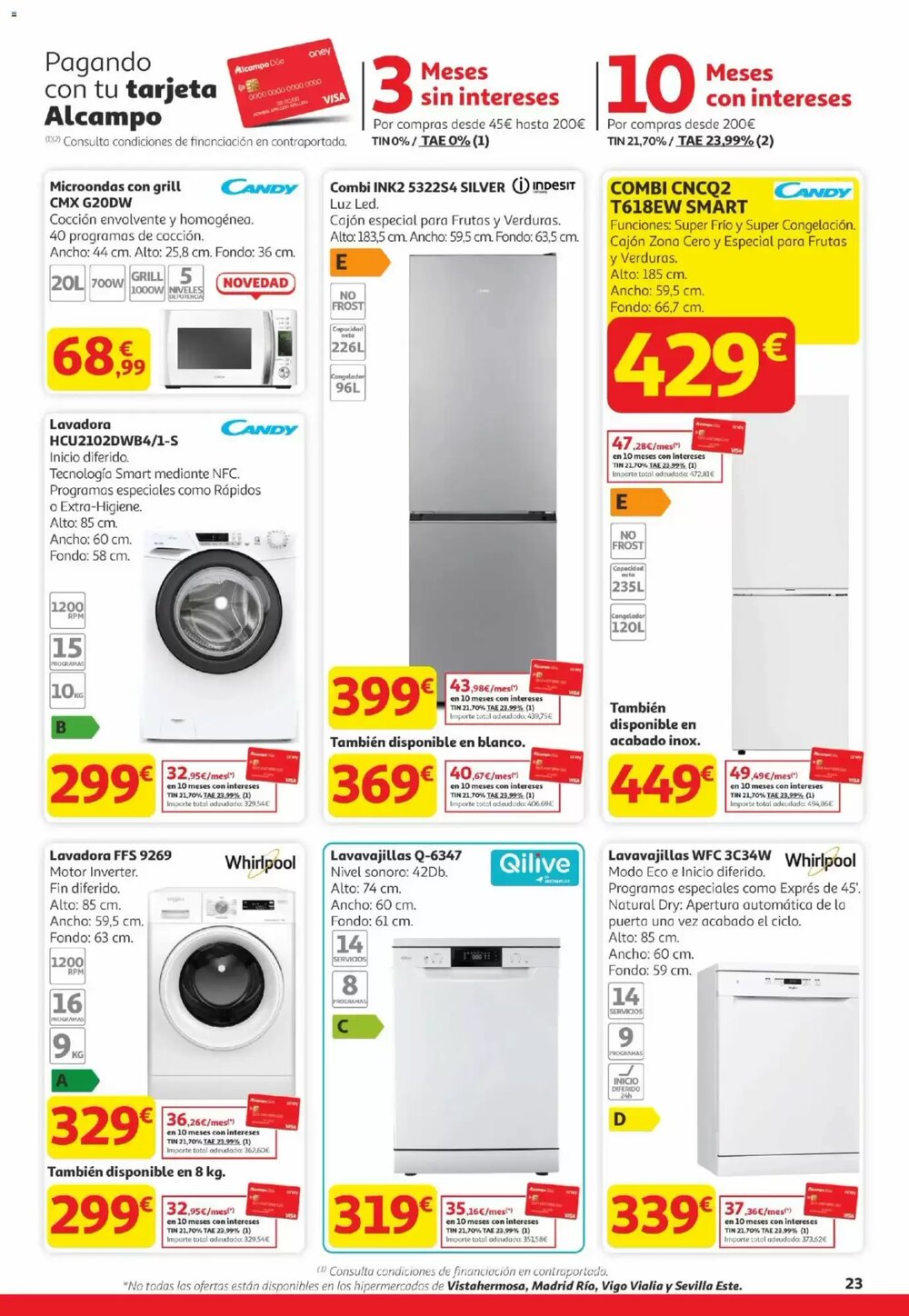 Folleto promocional de Alcampo válido desde el 29/12/2025 - Página 23.