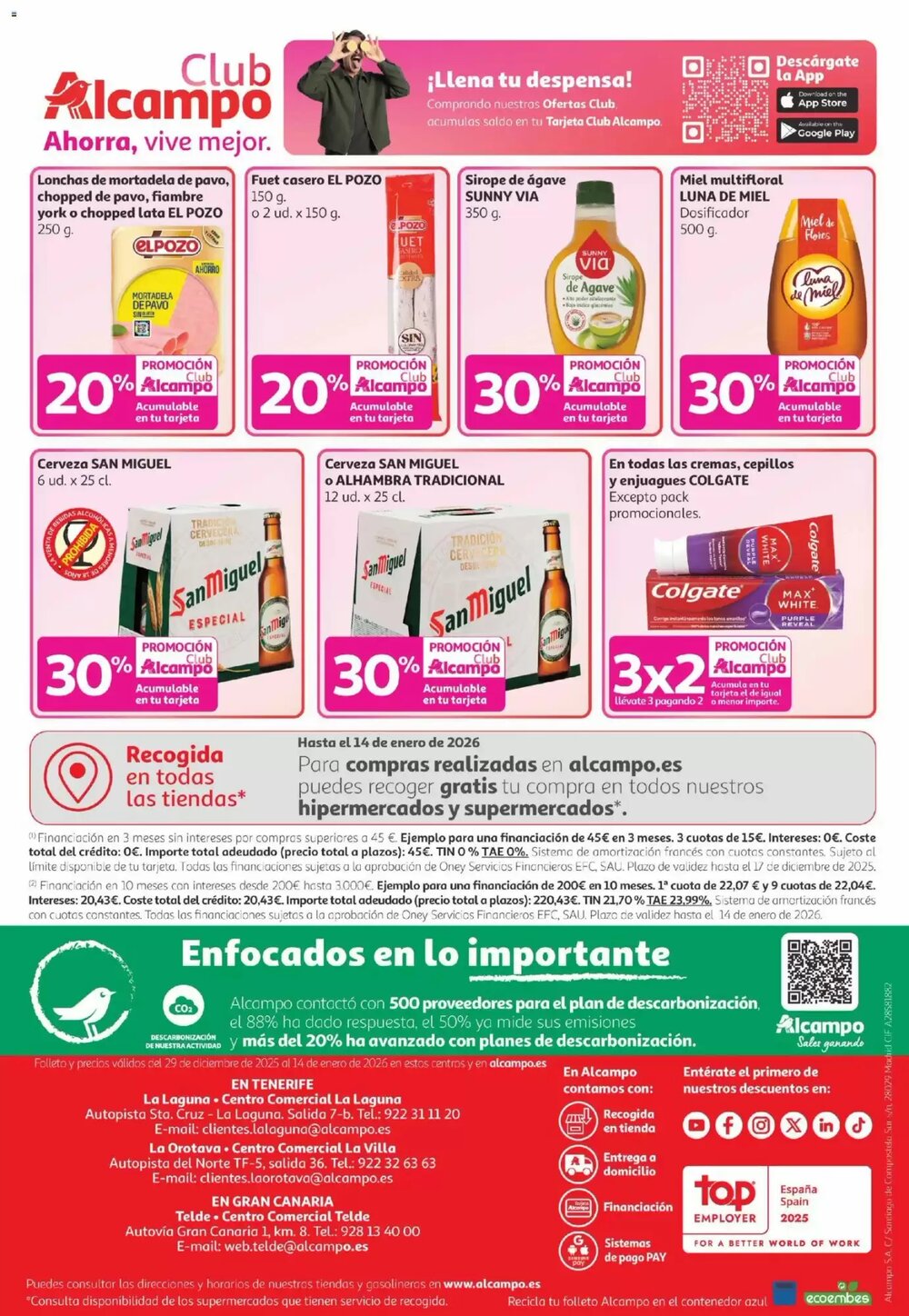 Folleto promocional de Alcampo válido desde el 29/12/2025 - Página 24.