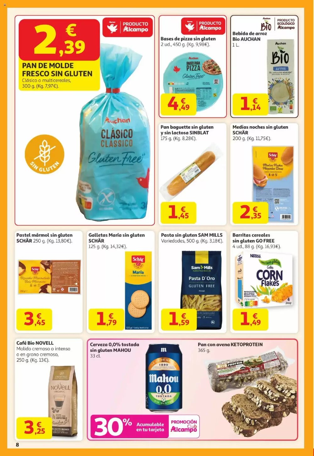 Folleto promocional de Alcampo válido desde el 29/12/2025 - Página 8.