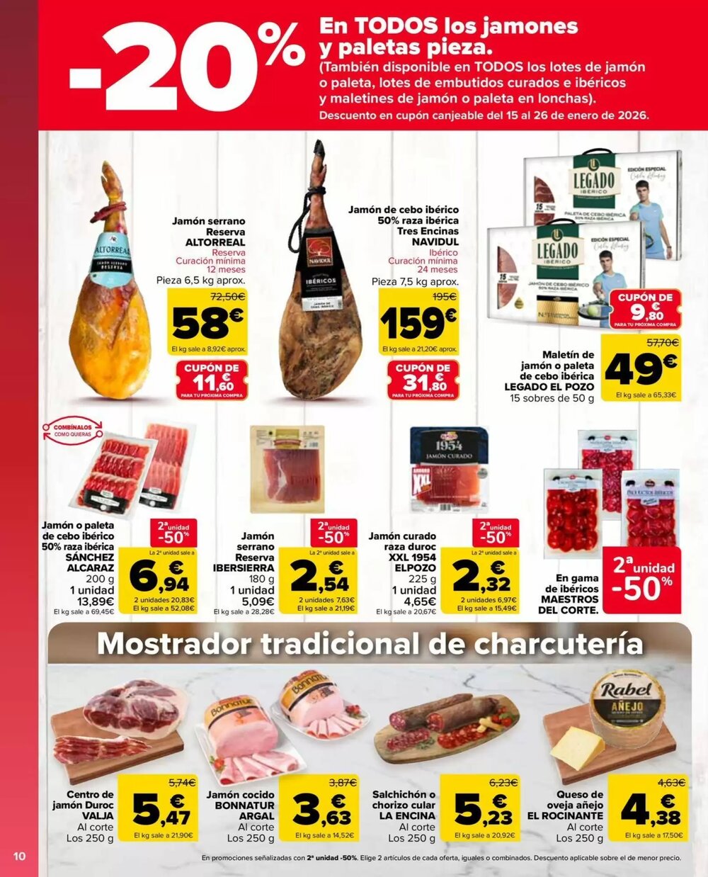 Folleto promocional de Carrefour Market válido desde el 29/12/2025 - Página 10.