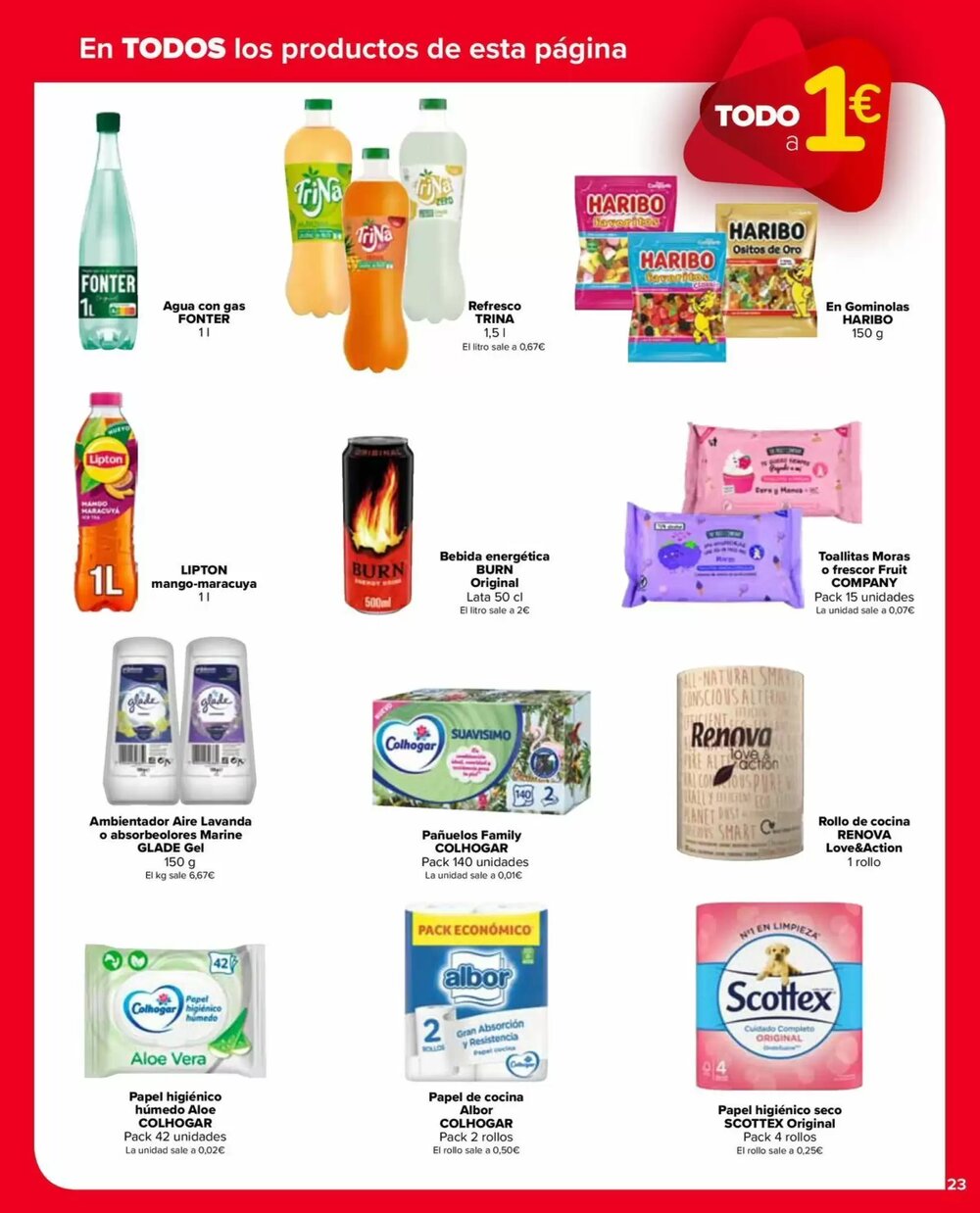 Folleto promocional de Carrefour Market válido desde el 29/12/2025 - Página 23.