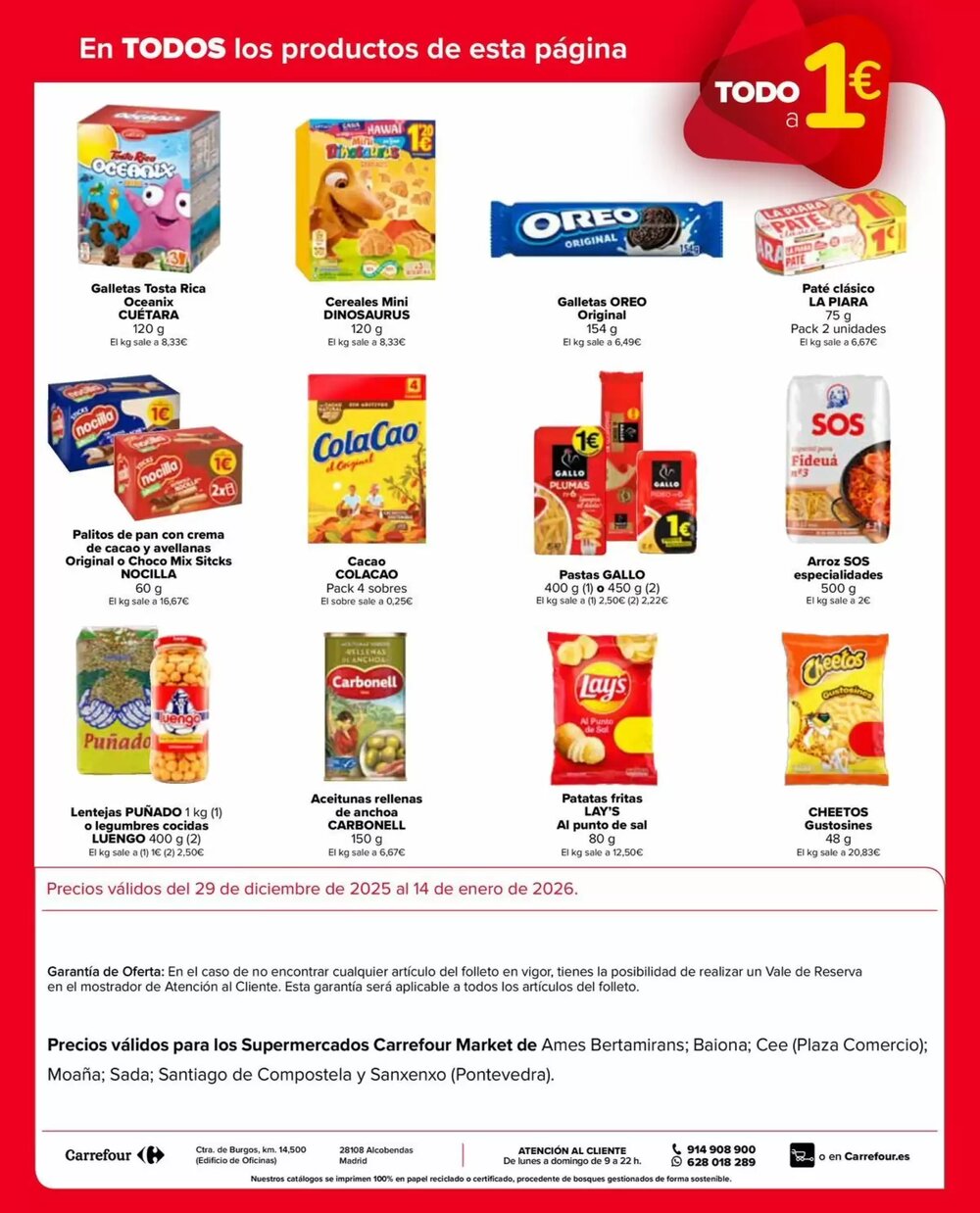 Folleto promocional de Carrefour Market válido desde el 29/12/2025 - Página 24.