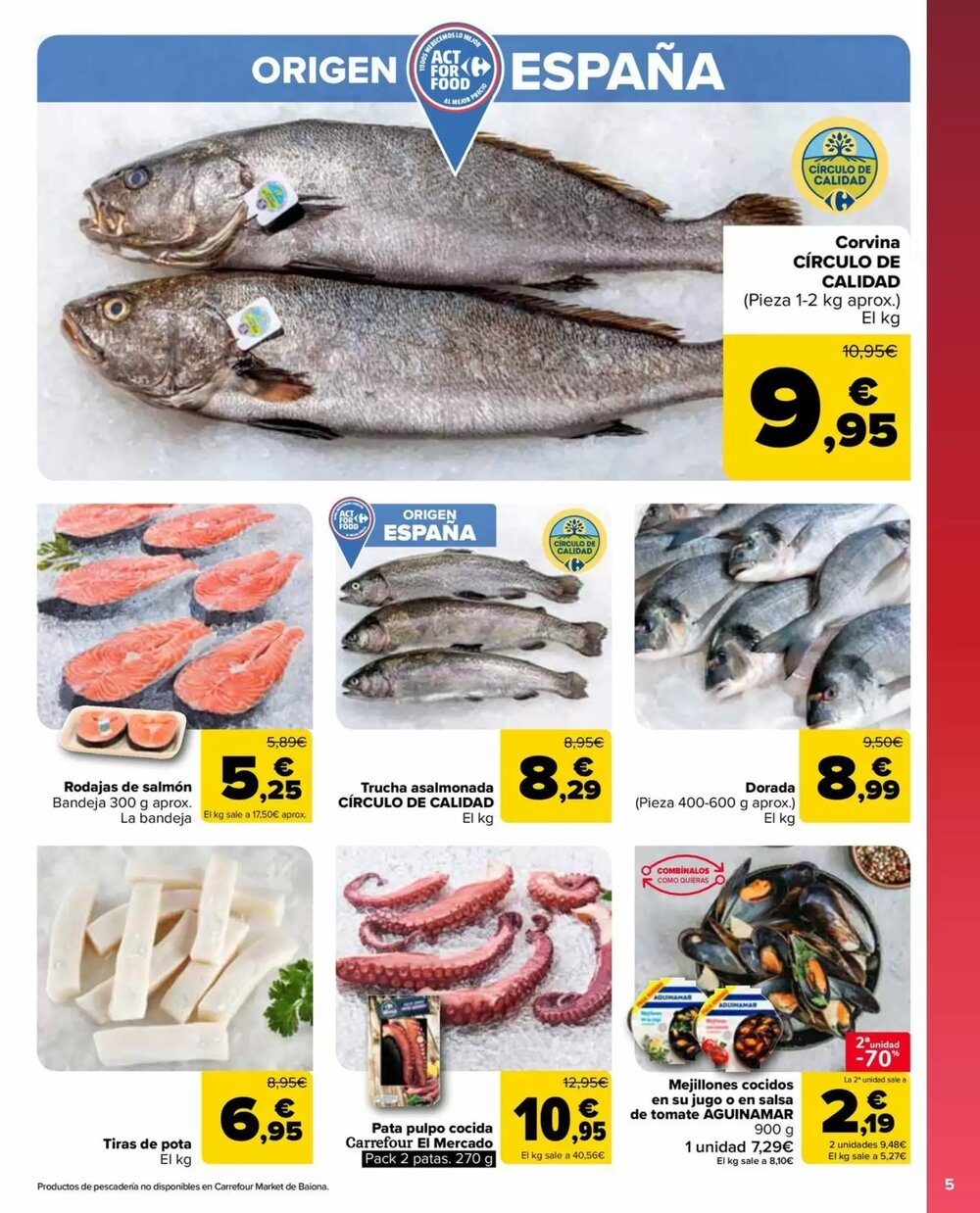 Folleto promocional de Carrefour Market válido desde el 29/12/2025 - Página 5.