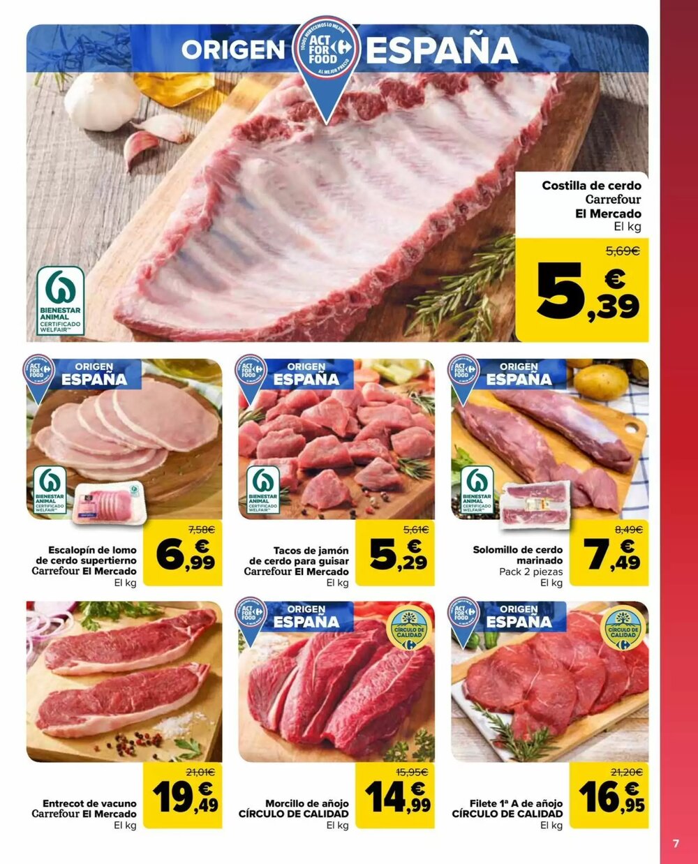 Folleto promocional de Carrefour Market válido desde el 29/12/2025 - Página 7.