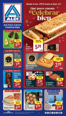Folleto promocional de ALDI válido desde el 29/12/2025